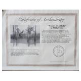 Philip Crowe Wildlife Print Woodies at Lost Lake Signed Numbered 190/950, COA
