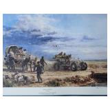 LE Framed Print Peking to Paris 1907 by Alan Fearnley, 305/500