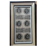 South American Tribal Cloth Print