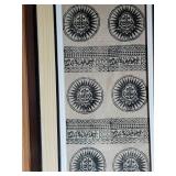 South American Tribal Cloth Print