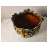 Antique Majolica Jardinaire Planter