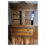 Antique Oak Kitchen Cupboard