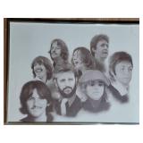 Vintage 1970s The Beatles Print by Chaplan