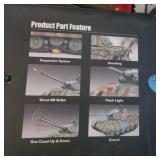 German King Tiger RC Remote Control Battle Tank