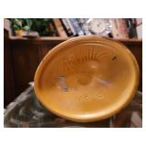 Roseville Pine Cone Cornucopia Vase 128-8