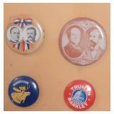 Antique Political Button Collection