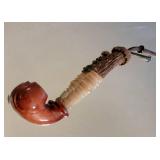 Bruyere Antler Hunters Pipe
