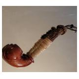 Bruyere Antler Hunters Pipe