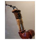 Bruyere Antler Hunters Pipe