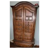 Retro Sumter Korn Cabinet Wardrobe Armoire