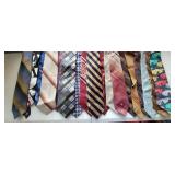 Vintage Mens Tie Collection