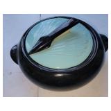 Vintage Shawnee Kenwood Sundial Covered Casserole Dish, as