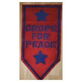 Janis Joplin Grope for Peace Banner