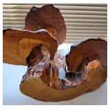 Folk Art Tiered Branch Display Stand