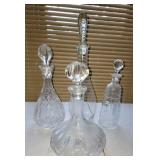Crystal Decanter Colleection