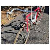Vintage Schwinn 10 Speed Bicycle ~ Red, as