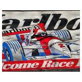 Marlboro Advertising Racetrack Banner