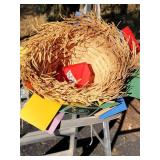 1960s Racetrack Ticket Collection with Straw Peck & Peck Hat