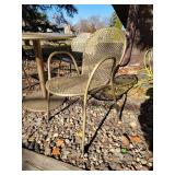 Patio Bistro Table with 3 Chairs