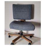 Steel Blue Office Desk Chair