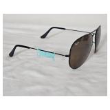 Ray-Ban L2821 Aviator Sunglasses - Black Frame, B-15 Lenses