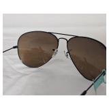 Ray-Ban L2821 Aviator Sunglasses - Black Frame, B-15 Lenses