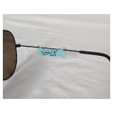 Ray-Ban L2821 Aviator Sunglasses - Black Frame, B-15 Lenses