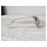 Vintage B&L Ray-Ban USA "Marcellina" White Cat-Eye Sunglasses