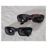 Pair of Vintage B&L Ray-Ban USA Cat-Eye Sunglasses ? ?Playtime? Tortoise & ?Solette? Black
