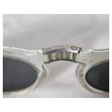 Asia Optical Co. White Rhinestone Sunglasses ? Pair