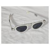 Asia Optical Co. White Rhinestone Sunglasses ? Pair