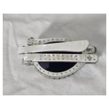 Asia Optical Co. White Rhinestone Sunglasses ? Pair