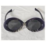 American Optical "Racy" Sunglasses - Purple/Tortoise Mod