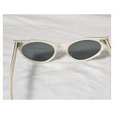Buena Gradient Cat-Eye Sunglasses  Brown/Ivory