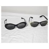 American Optical ?True Color CN?80? Sunglasses ? Black/Ivory Fade