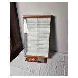 Ray?Ban Bausch & Lomb Countertop Display Case ? Wood/Glass Eyewear Stand
