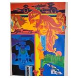 1971 Donnybrooke (Brainerd, MN) Racing Poster ? ?GBX Malt Liquor? ? 23"?43"