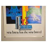 1971 Donnybrooke (Brainerd, MN) Racing Poster ? ?GBX Malt Liquor? ? 23"?43"