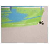 1972 Mnchen Olympics Poster ? Olympic Park & Tower ? 23"?33"