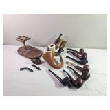 Pair of Vintage Smoking Pipes ? Meerschaum & Calabash