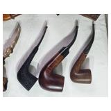 Pair of Vintage Smoking Pipes ? Meerschaum & Calabash