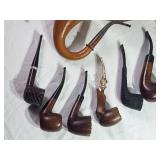 Pair of Vintage Smoking Pipes ? Meerschaum & Calabash