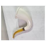 Pair of Vintage Smoking Pipes ? Meerschaum & Calabash