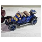 Garnier Liqueurs ?Antique Cars Collection? Ceramic Decanters ? Group of (5) w/ Box