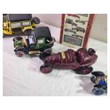 Garnier Liqueurs ?Antique Cars Collection? Ceramic Decanters ? Group of (5) w/ Box