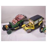 Garnier Liqueurs ?Antique Cars Collection? Ceramic Decanters ? Group of (5) w/ Box