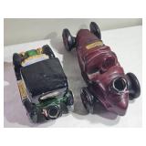 Garnier Liqueurs ?Antique Cars Collection? Ceramic Decanters ? Group of (5) w/ Box