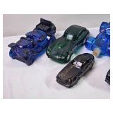 Lot of Vintage Avon Straight Eight & Windjammer Car Aftershave Bottles ? Decorative Glass Auto Collection