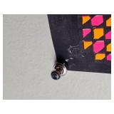 1968 Nancy Parker W23 Energy Psychedelic Blacklight Poster 22X28