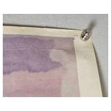 Vintage ?Easy Rider? Motorcycle Road Map Poster ? 24?35